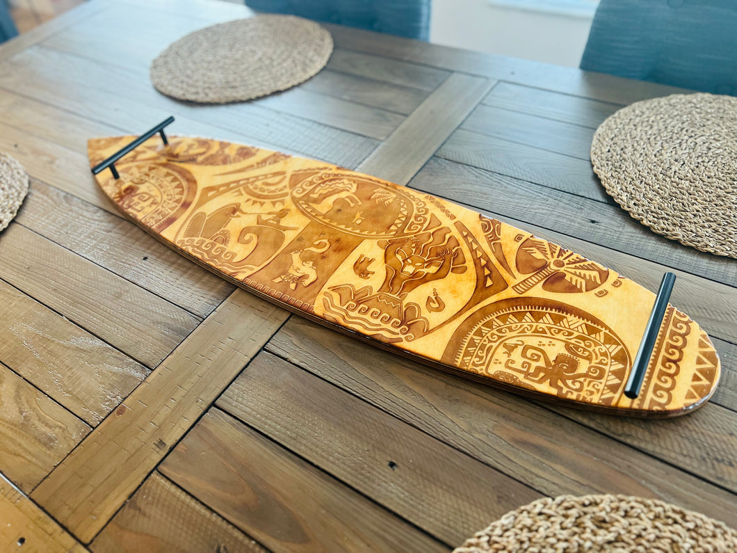 Surfboard Cheese Board