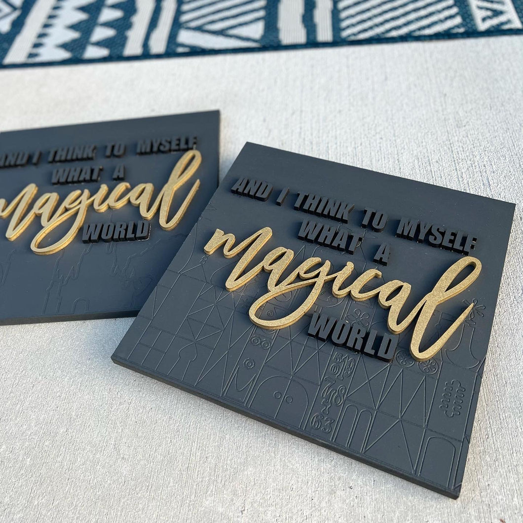 Magical World Sign