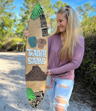 Load image into Gallery viewer, Tiki Bar Surfboard
