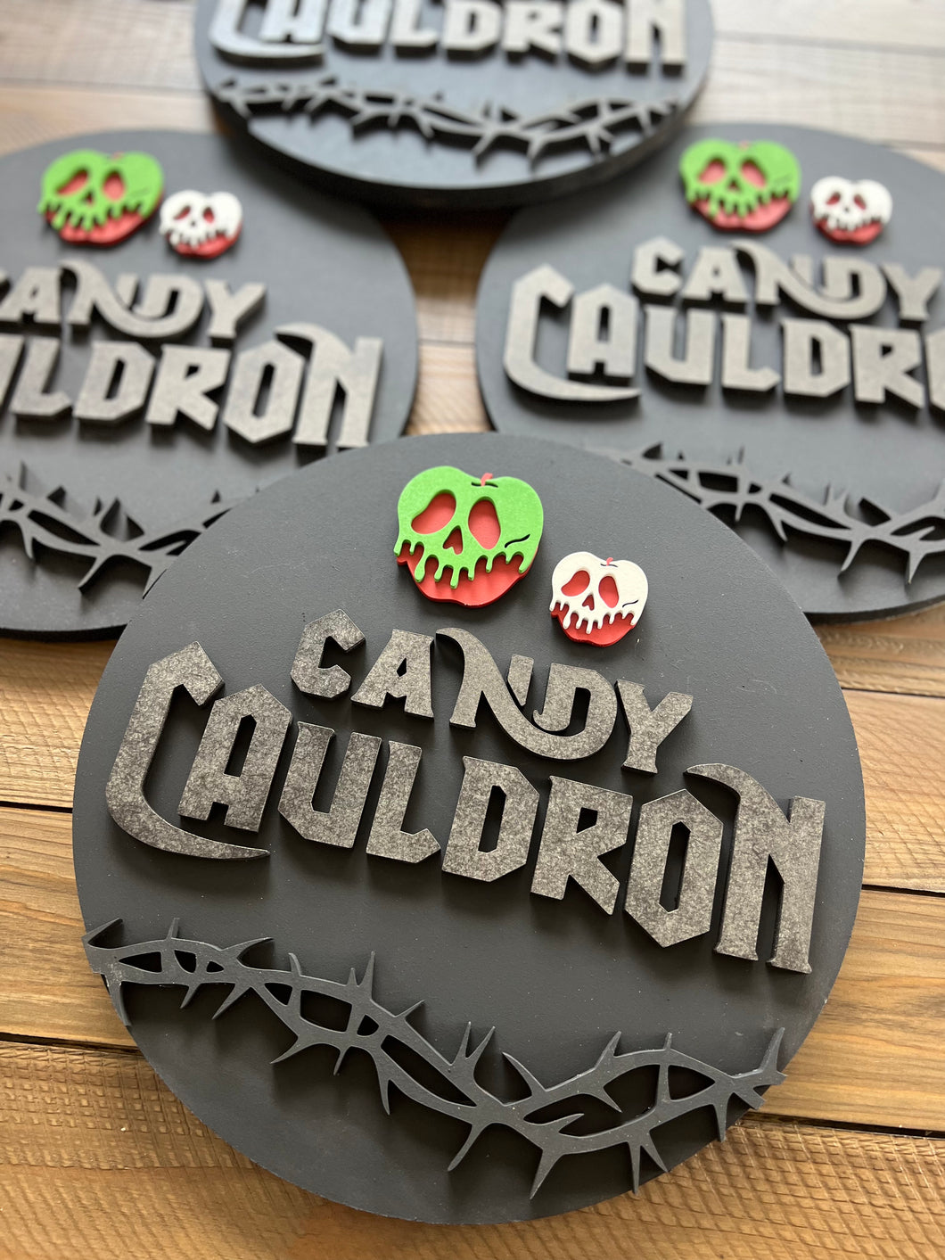 Candy Cauldron Sign