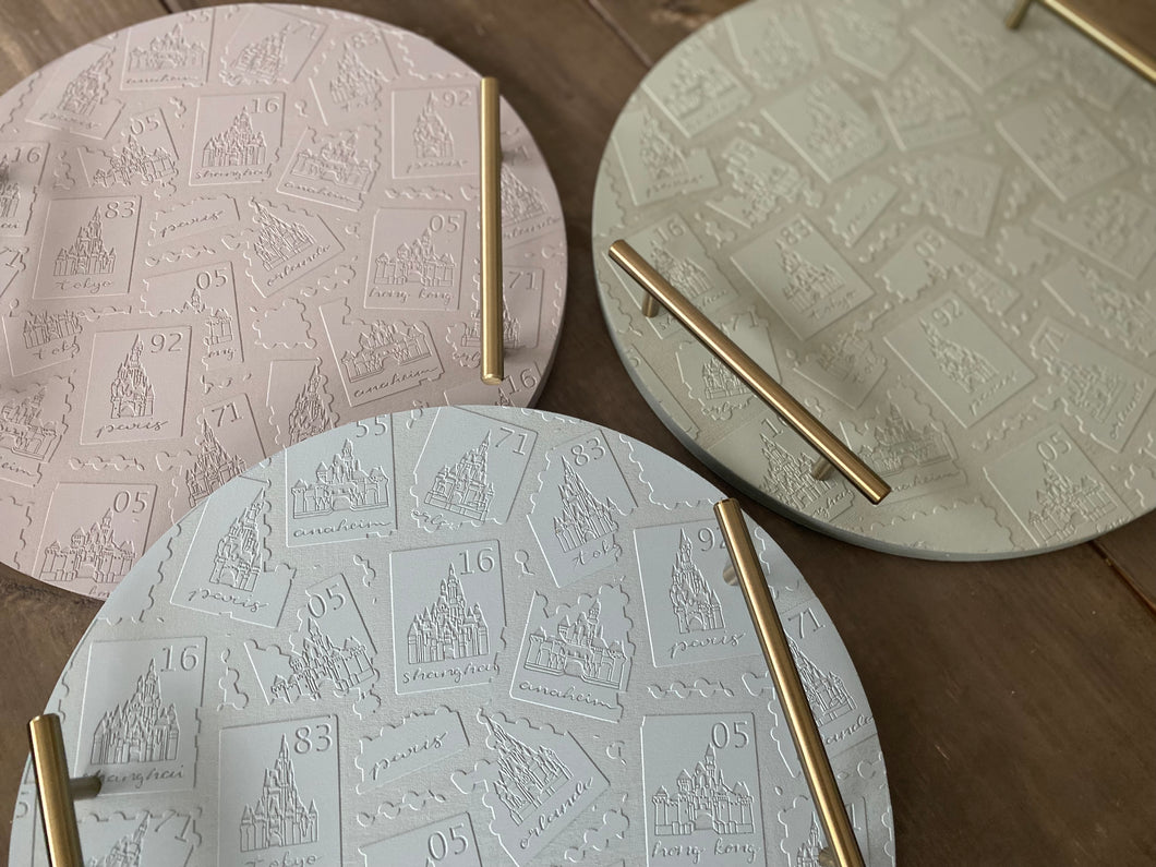 Castle Stamps Tray