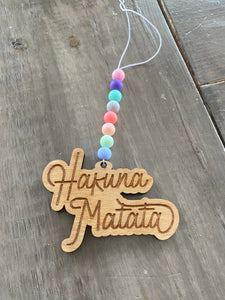 RTS car charm Hakuna