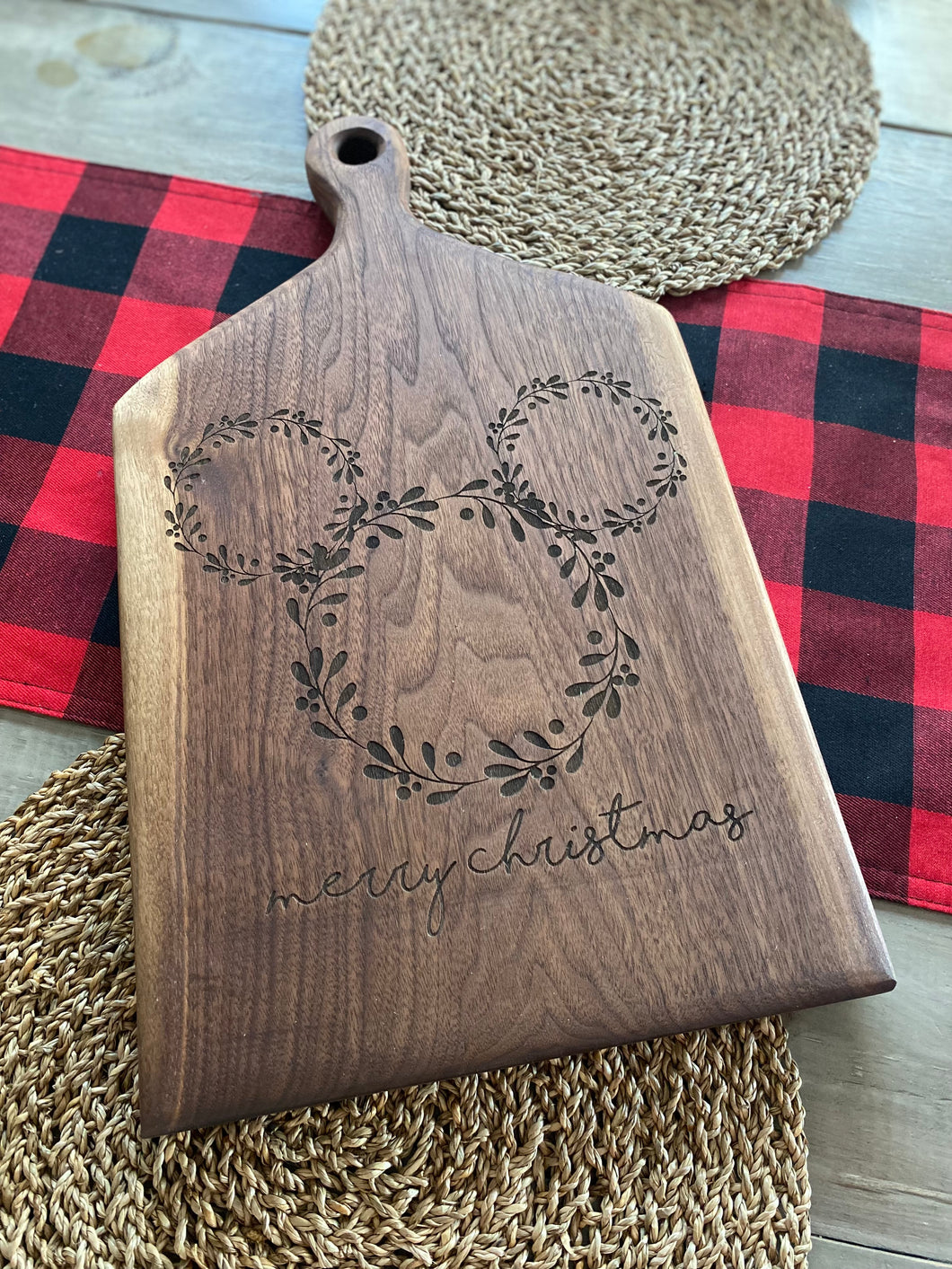 Engraved WIDE charcuterie board