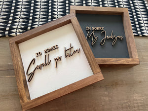Rap Quote Sign