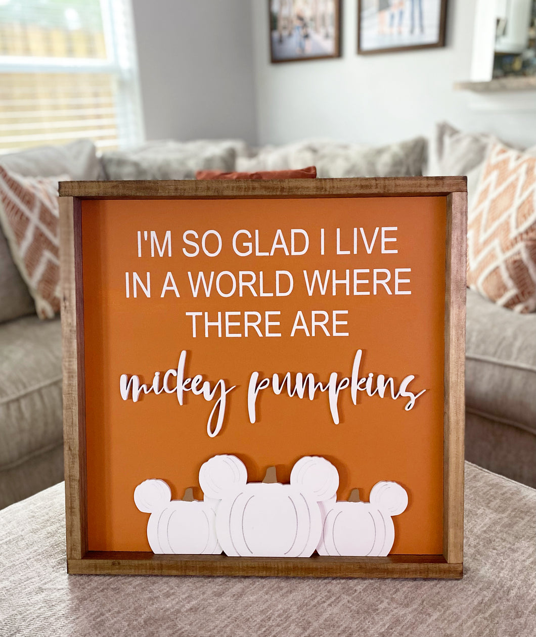 Pumpkin Sign