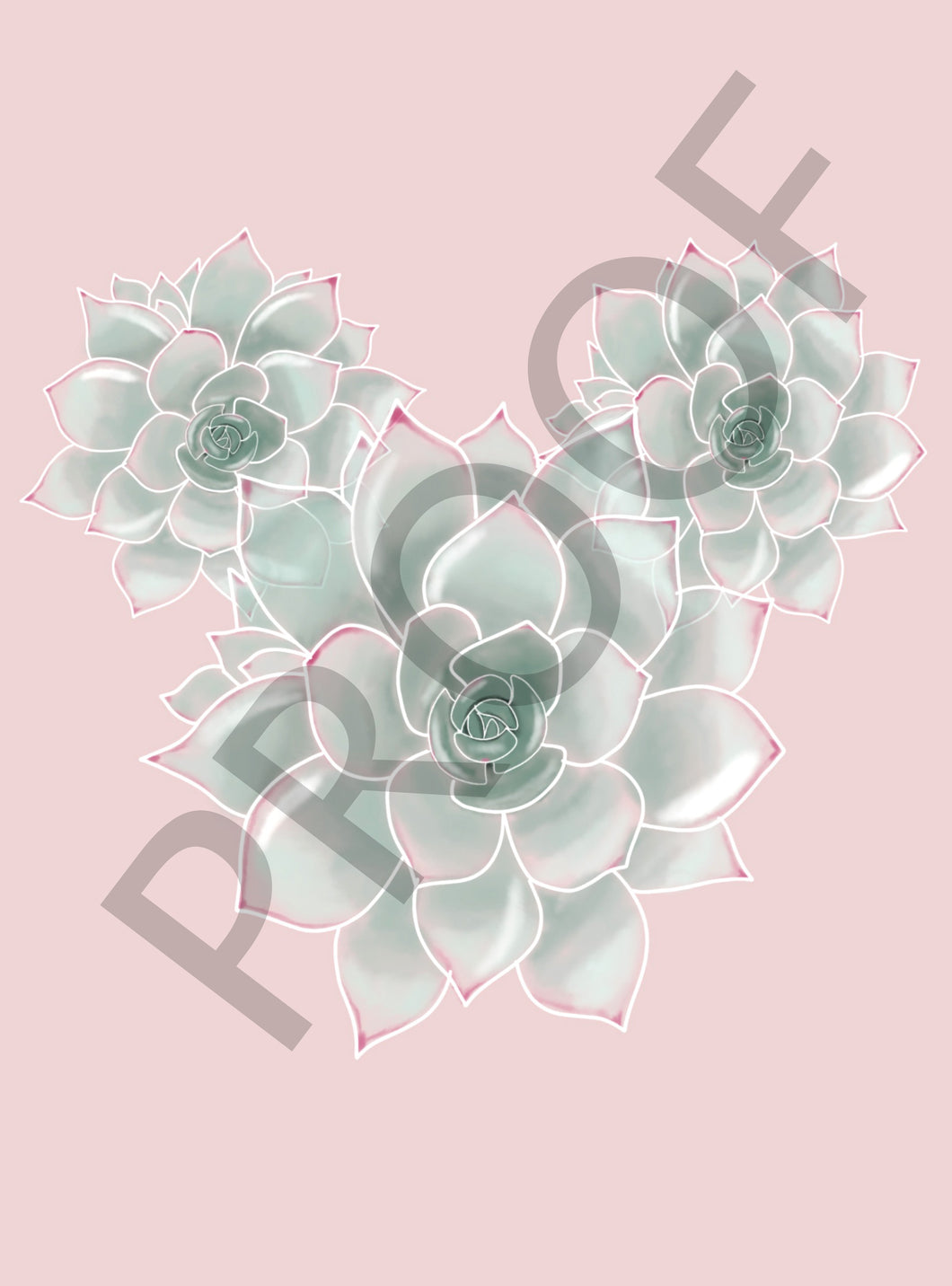 Plain Succulent Digital